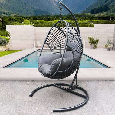 Pynsseu Swing Chair with Stand Wayfair